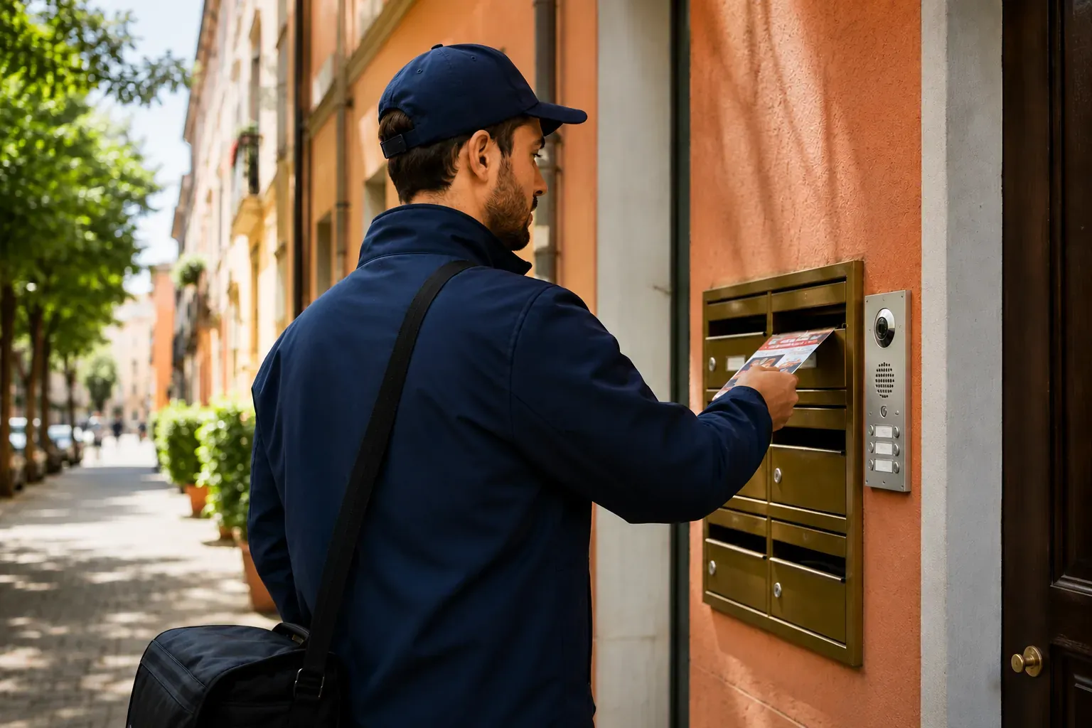 Distribuzione volantini porta a porta in Italia con copertura nazionale e pianificazione delle microzone